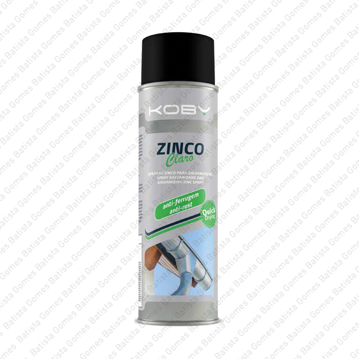 Batista Gomes - ZINCO CLARO - Spray de Zinco para protec��o anti-ferrugem